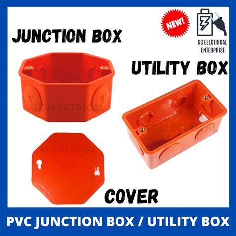 difference between utility box and junction box|junction box for washdown receptacles.